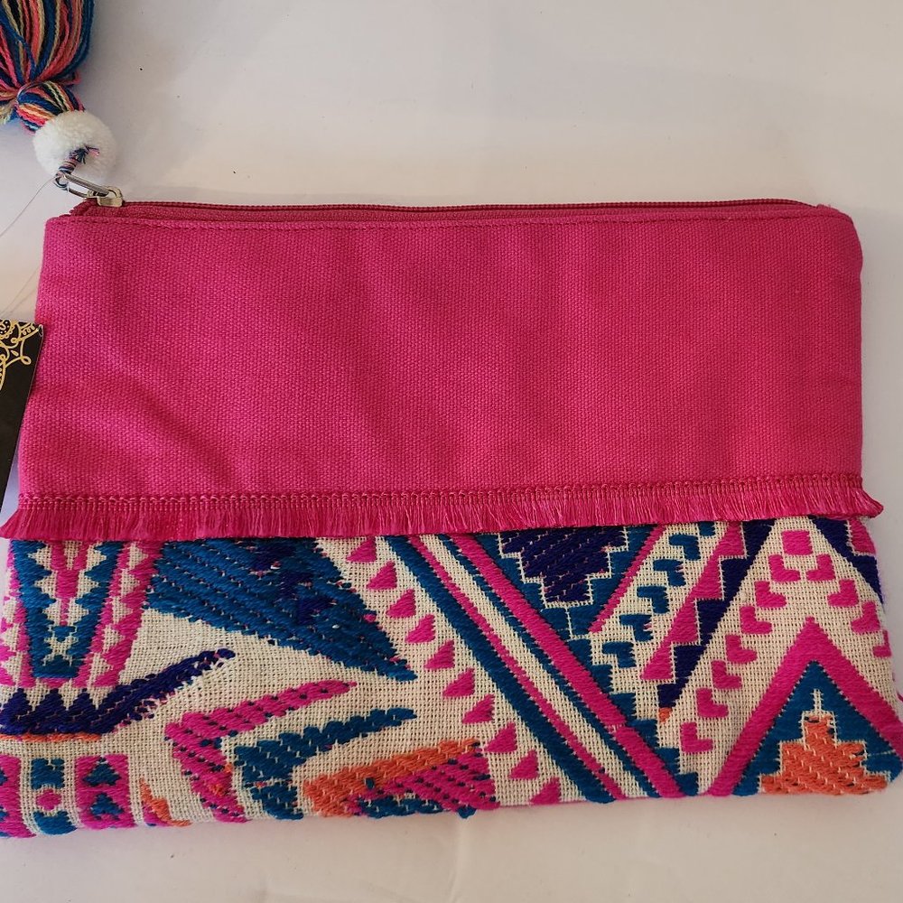 Beautiful Easy size pouch, hand bag, clutch, makeup bag